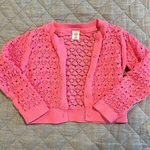 Baby Gap pink sweater